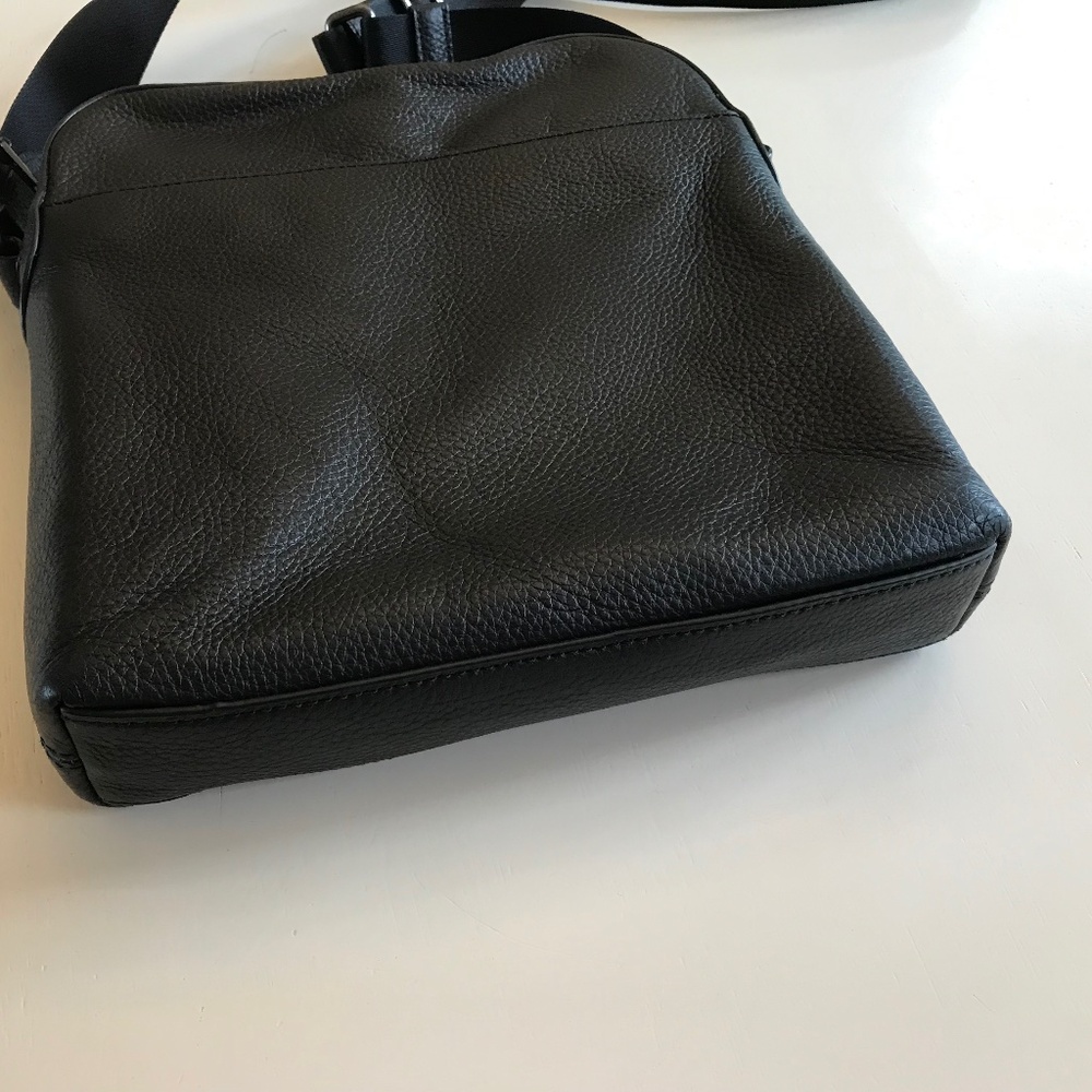 COACH BLACK HOUSTON FLIGHT BAG - Picture 9 of 12